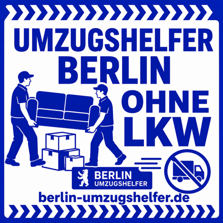 Umzugshelfer Berlin ohne LKW von Berlin Umzugshelfer mit Hinweis auf flexible Tragehilfe und Umzugshilfe ohne Transportfahrzeug