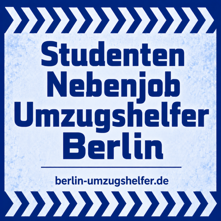 Studenten Nebenjob Umzugshelfer von Berlin Umzugshelfer mit Hinweis auf flexible Nebenjobs als Umzugshelfer in Berlin