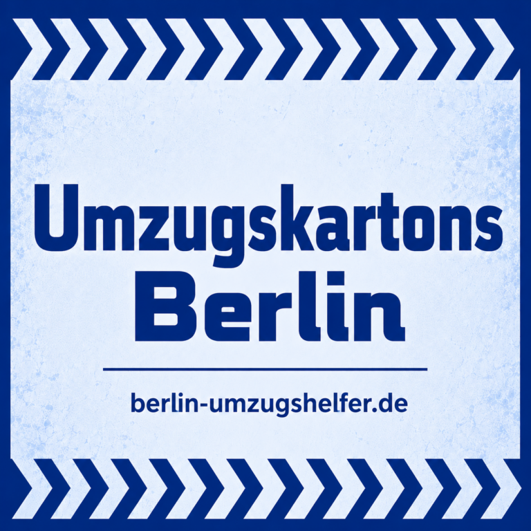 Umzugskartons Berlin von Berlin Umzugshelfer mit Hinweis auf stabile Kartons und Verpackungsmaterial für den Umzug